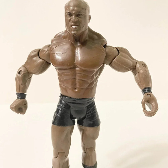 2003 Jakks WWE WWF Bobby Lashley Wrestling Figure Loose - Picture 3 of 16